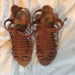 Tan Strappy Sandals
